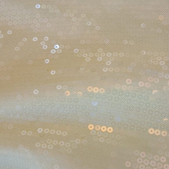 Sparkley yellow tank top - Picture 3 of 4